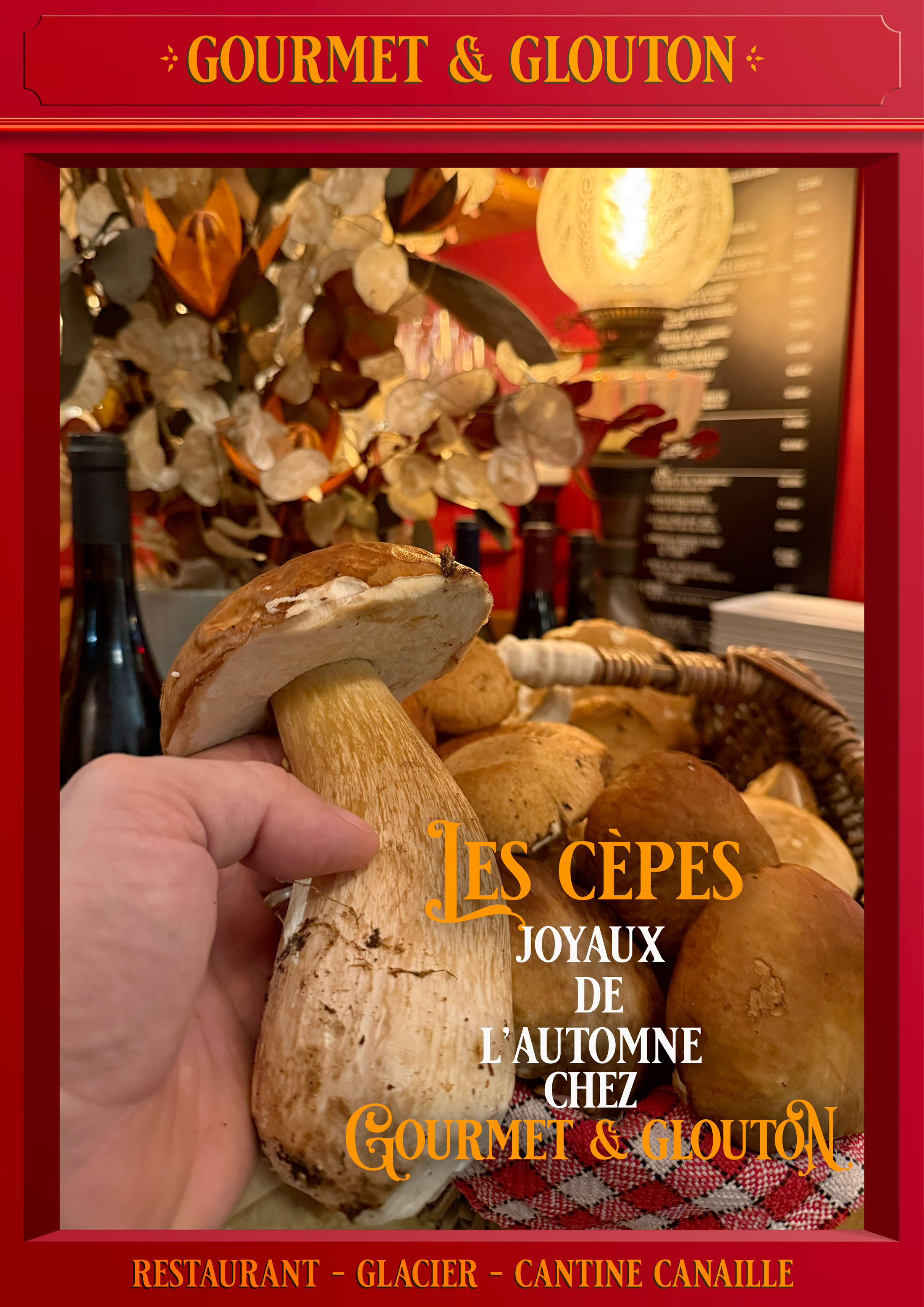 champignon—cèpes-ChaudesAigues – Suggestion-Gourmet & Glouton-restaurant, gastronomie, Auvergnate,