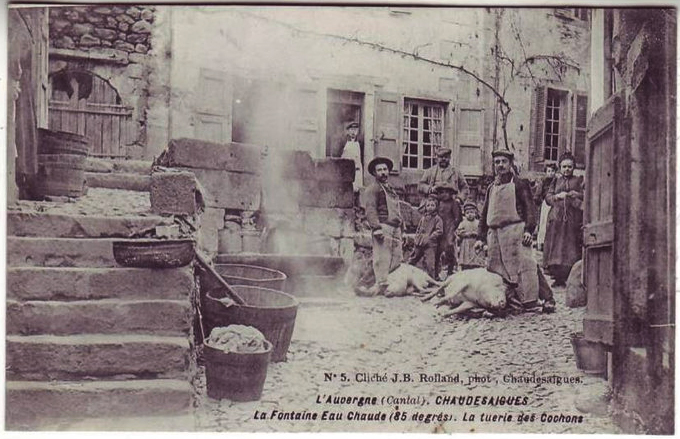 Restaurant, gastronomie, Auvergnate, plats, canaille, Chaudesaigues,  Chaudes-Aigues, Gourmet & Glouton, fête, musique