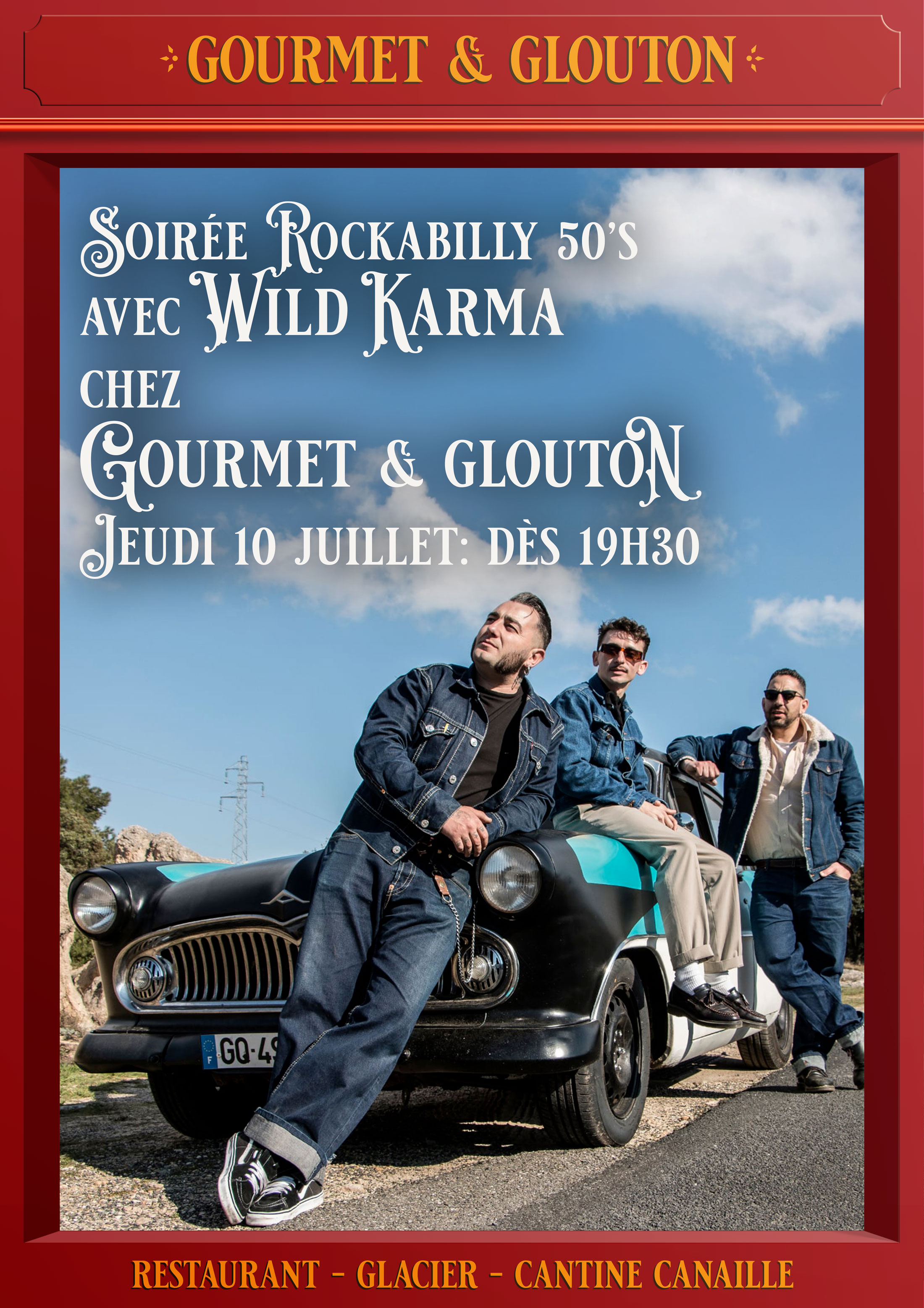  Le blog de Stéphane Chaudesaigues met à l’honneur la venue de Wild Karma chez Gourmet & Glouton : un événement entre musique, terroir et culture populaire.