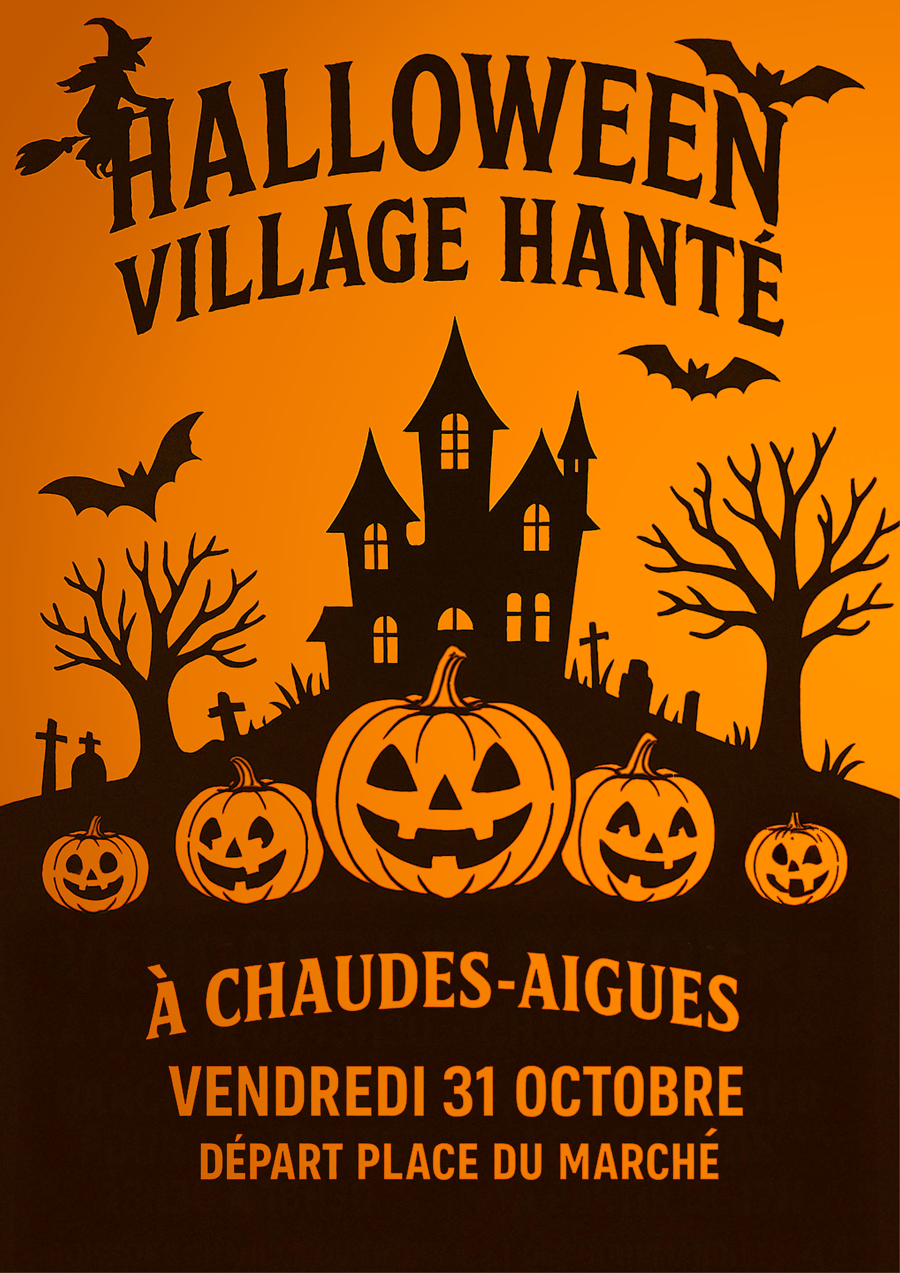 Halloween à Chaudes-Aigues : un village hanté, des enfants heureux et une belle histoire collective