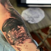 tatouage, realiste, chaudesaigues, maquis, mont-moucher