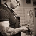 (tatoueur à ChaudesAigues, tatouage photoréaliste en Auvergne, studio Graphicaderme