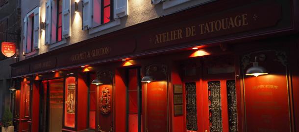 Restaurant et atelier de tatouage Gourmet et Glouton restaurant-atelier-tatouage-gourmet-glouton-graphicaderme-chaudesaigues.
