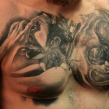 Évolution du tatouage de Yannick