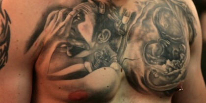 Évolution du tatouage de Yannick