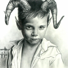 Un peu de graphite sur du papier