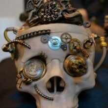 Vincent Gominet et ses machines