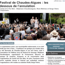 Festival du tatouage de Chaudes-Aigues, les dessous de l'annulation.