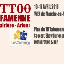 Je parrainerai la convention de tatouage caritative Ink’n’Tattoo