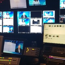 Mon échange avec Charline Collet sur le plateau du 19/20 France 3 Auvergne