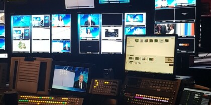 Mon échange avec Charline Collet sur le plateau du 19/20 France 3 Auvergne