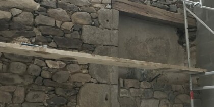 La finition du gros œuvre chez Pain, Vin, Fromages