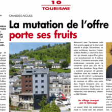 Pour L’Auvergnat de Paris, Chaudes-Aigues "commence à croire en son avenir"