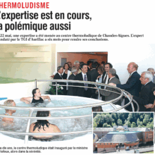 L’Union du Cantal - L’expertise est en cours, la polémique aussi