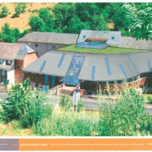 La déclaration préalable de rénovation de la halle du thermoludique à Chaudes-Aigues