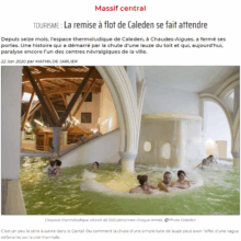 L’Auvergnat de Paris -  La remise à flot de Caleden se fait attendre