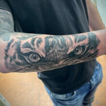 Tatouage : l’œil du tigre