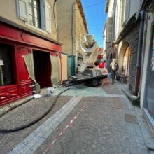 Une autre étape qui nous fait terminer le gros œuvre, enfin !