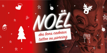 Noël : des bons cadeaux tattoo ou piercing