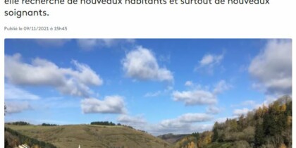 France 3 : Quitter la ville de Paris pour Chaudes-Aigues dans le Cantal
