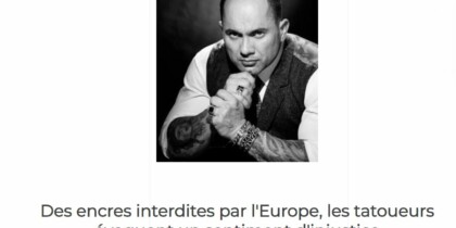 Radio Totem - Des encres interdites par l’Europe, les tatoueurs évoquent un sentiment d'injustice