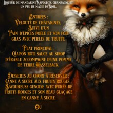 Découvrez le Menu du Réveillon du Nouvel An chez Gourmet & Glouton