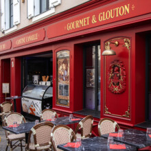 Le restaurant Gourmet & Glouton, à ouvert à Chaudes-Aigues.