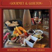 Saveurs d’été à Chaudes-Aigues – Assiette iIalienne fraîche chez Gourmet & Glouton