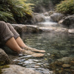 Source d’eau chaude à Chaudes-Aigues