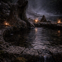 Damona, l’eau qui soigne et le temps long à Chaudes-Aigues
