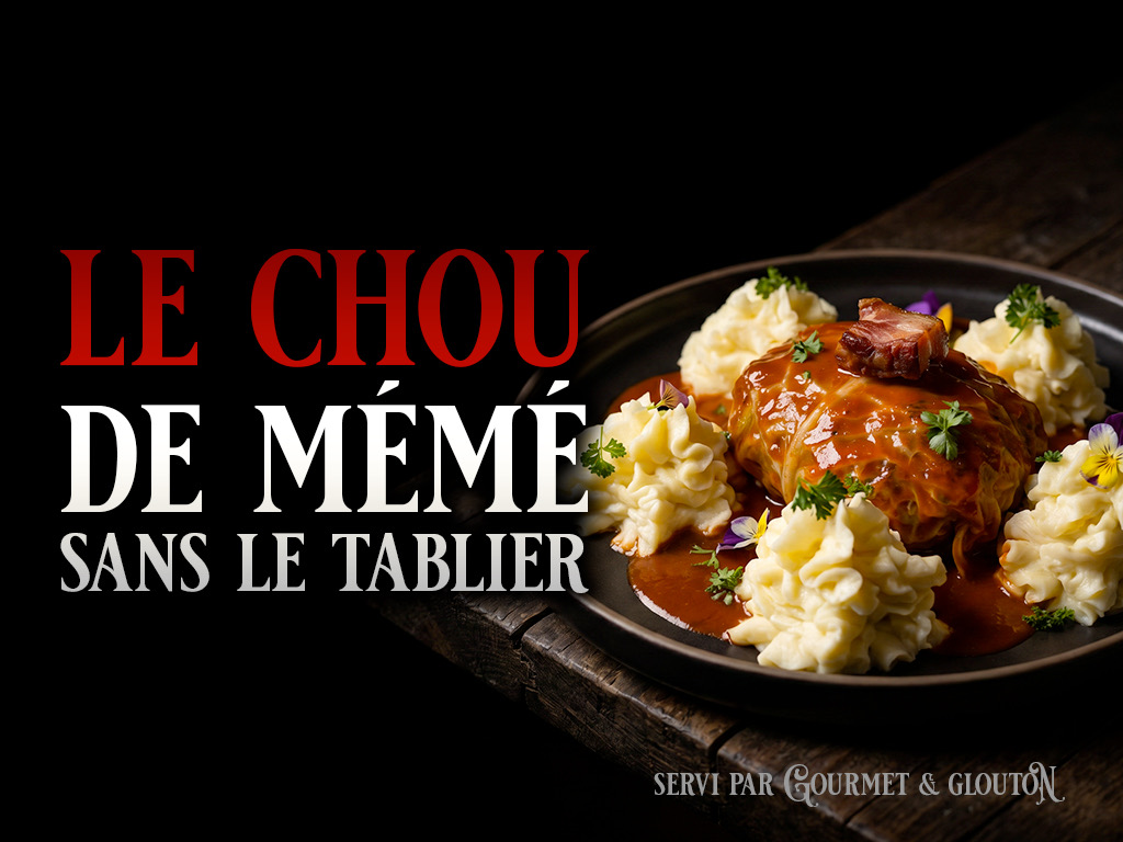 Le chou de mémé sans le tablier : remettre les plats populaires au centre de la table