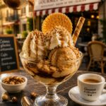 coupe glace cafe caramel gourmet et glouton chaudes aigues terrasse