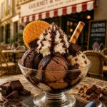 coupe glace chocolat gourmet et glouton chaudes-aigues dessert