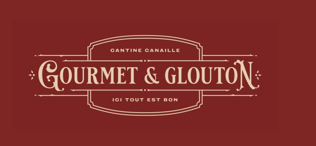 Logo Gourmet & Glouton Cantine Canaille à Chaudes-Aigues dans le Cantal, restaurant de terroir au cœur des portes de l’Aubrac.