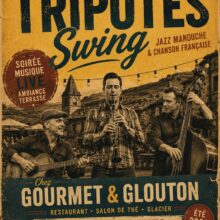 Tripotes Swing à Chaudes-Aigues : quand le jazz manouche retrouve naturellement sa place en terrasse