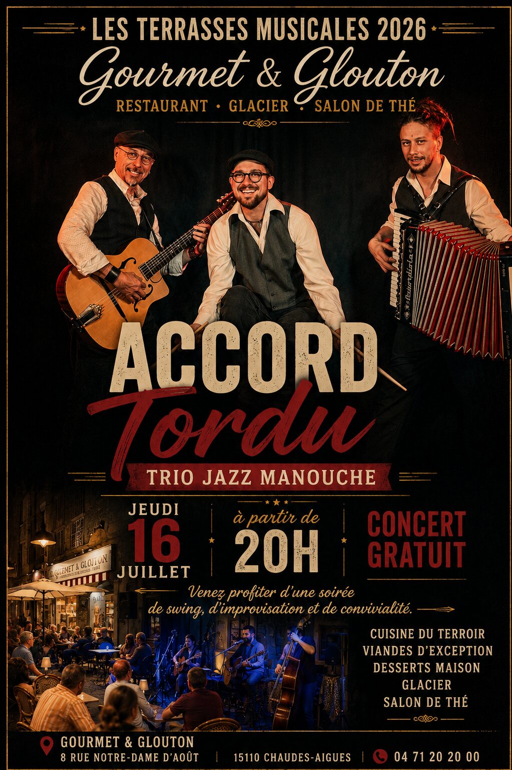 Quand trois musiciens suffisent à faire vivre une rue