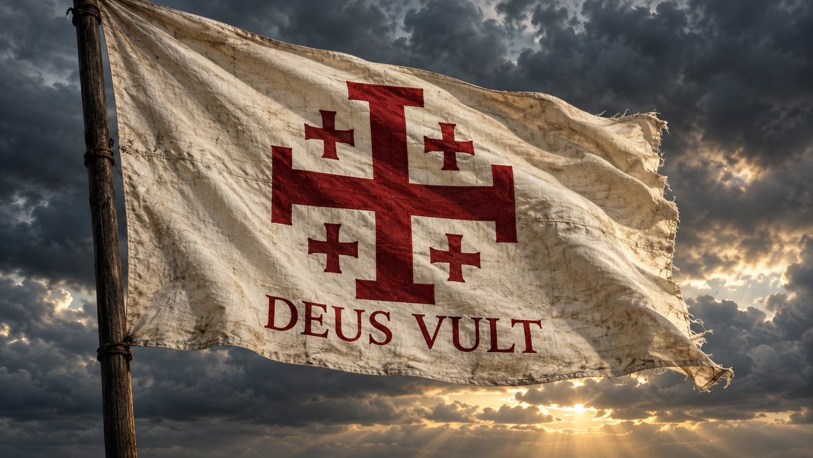 Croix de Jérusalem et Deus vult : sommes-nous entrés dans une nouvelle guerre de religion ?