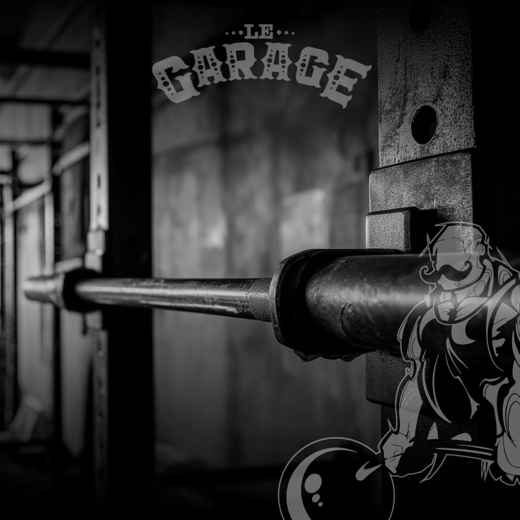 Barre de musculation au Garage à Chaudes-Aigues